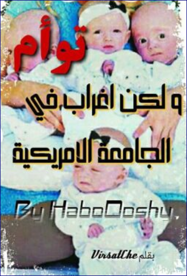 رواية توأم ولكن أغراب في جامعة أمريكية كاملة